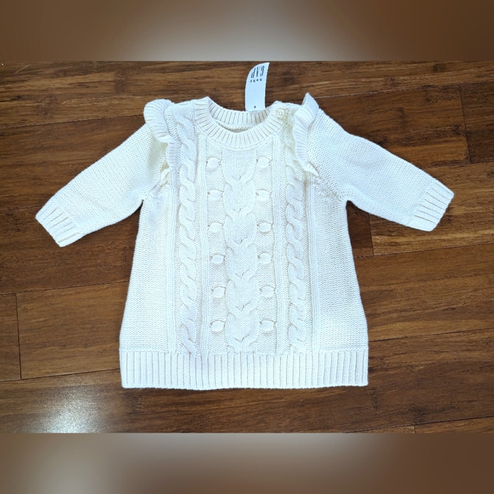 Brand new Baby Gap knitted dress